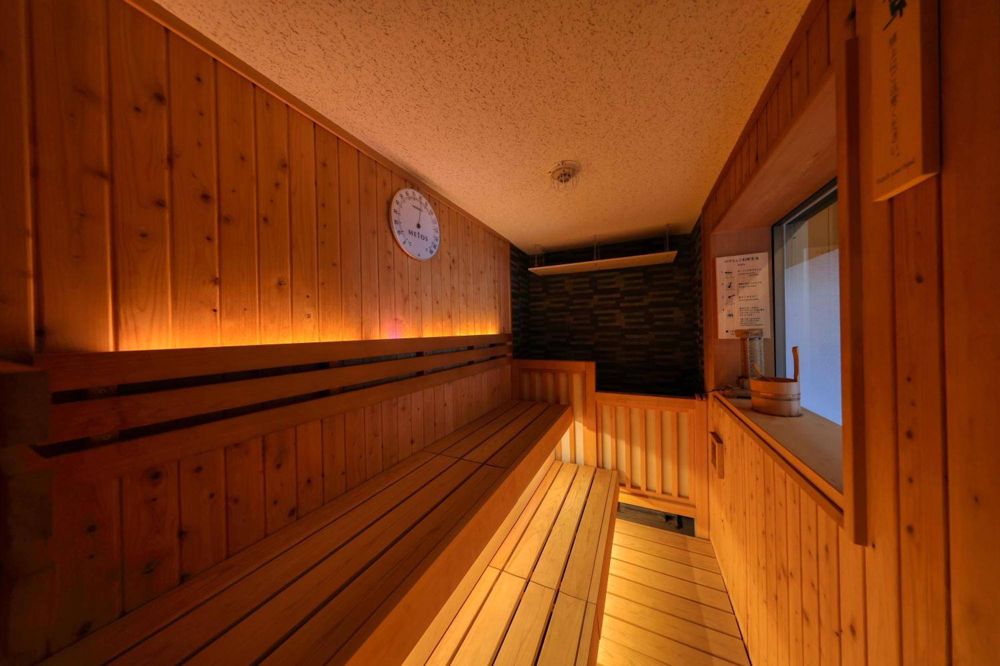 Miyama Ouan Kyoritsu Resort Takayama  Bagian luar foto A Finnish sauna